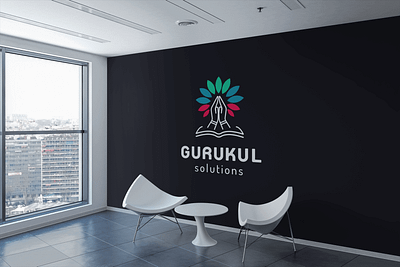 Gurukul Solutions - Logo Design & Branding branding corporate identity education logo graphic design logo logo design