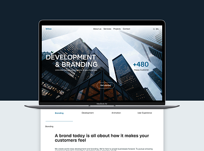 Willow Website Redesign figma redesign uiux web design