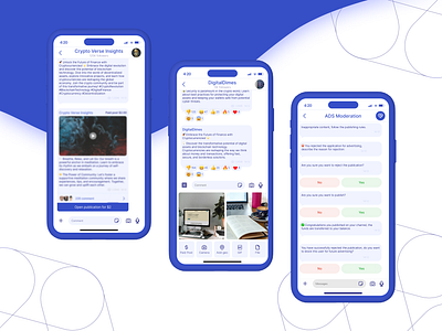 Messenger | Social App | iOS Android android app branding design figma graphic design ios mobile app social app ui ux