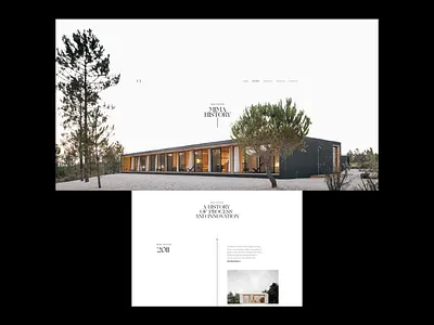 Website Mima Housing architecture landing ui uiuxdesign ux web webdesign