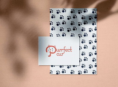 Purrfect Paw Pet Grooming Branding Service branding graphic design logo design service logo package pet grooming logo design vet clinic logo
