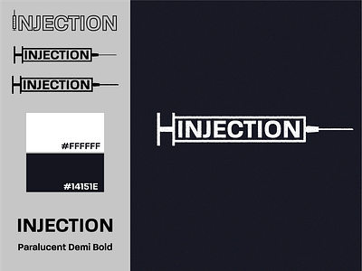 INJECTION | RWGP #19 adobe illustra design dystopia illustrator logo paralucent syringe