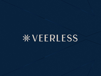Veerless - Visual Identity bespoke branding design icon identity lettering logo modern northstar sustainability texture