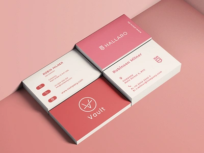 Business Card Design for two Brands brandidentitydesign branding business card business card design business cards businesscard card coral creative creativity design designer graphic design logo minimal modern print design stationary stationary design typography