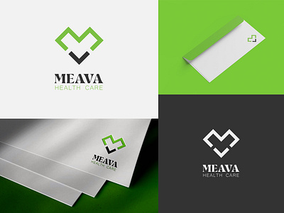 MEAVA- Logo Design brand logo branding graphic design health logo hospital logo logo logo design logotype medicine logo minimalist logo pharmacy logo