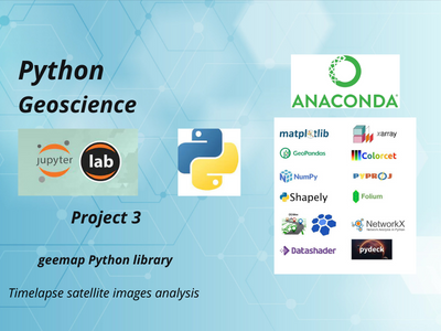 Python Jupyter - LANDSAT images timelapse analysis (geemap lib) geemap geoscience juypter notebook remote sensing ui