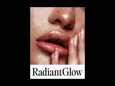 RadiantGlow ad ads app banner clean design editorial gif grid layout logo logotype minimal poster typography ui user experience user interface video web agency