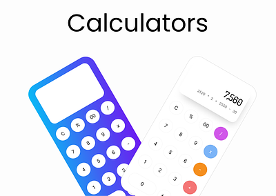 Calculators calculator daily ui 004