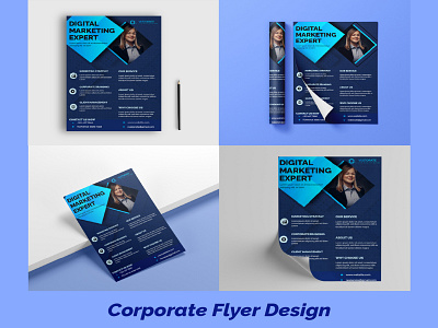 Corporate Flyer Design. adobe illustrator branding business poster corporateflyerdesign creative design design flyer gradient graphic design illustration logo logo and branding photoshop poster design typography ui vector