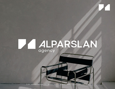 Alparslan agency | Visual identity adobe photoshop agency app branding business card card clean design illustration logo logo design ui visual identity