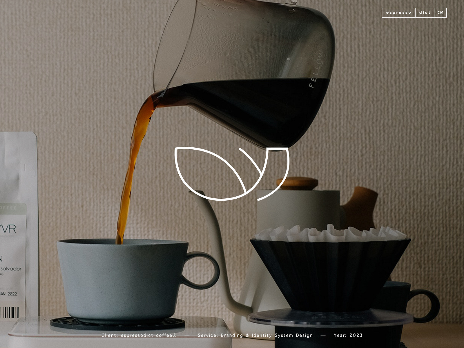 espressodict coffee Visual identity by n design on Dribbble