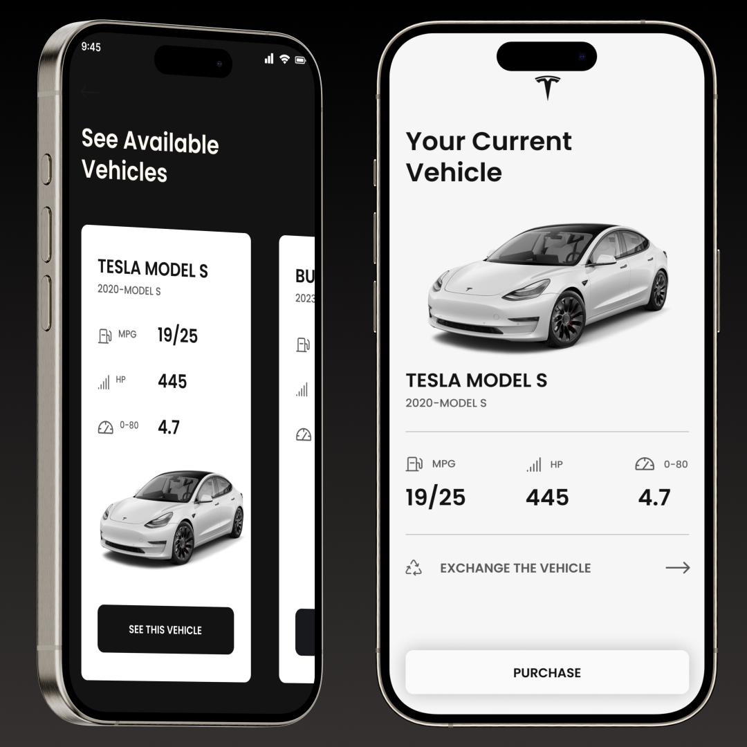 Tesla App Design by Aun Khan on Dribbble