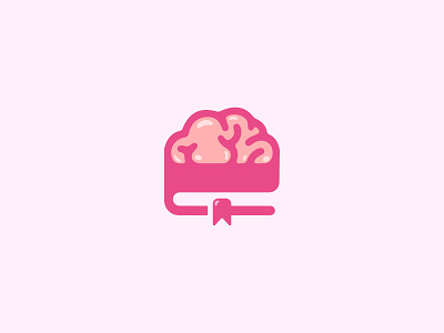 BrainyBook brand branding identity illustration logo