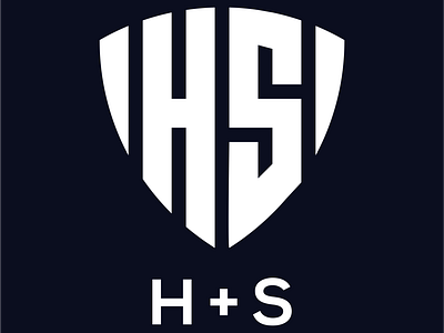 H + S MONOGRAM LOGO SHIELD fyp jho dsn logo logosale logoviral monogram monogramlogo