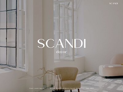 scandi decor | Visual identity adobe photoshop aesthetic app branding business card card clean decor decor brand design graphic design illustration logo logo design ui visual identity