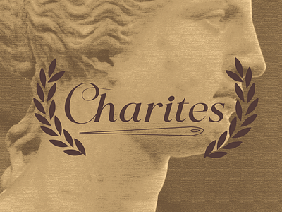 Logo for a handmade workshop "Charites" branding design graphic design il illustration logo vector