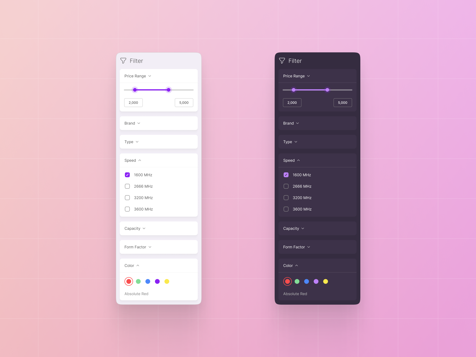 Filter Menu UI Design for Website design figma filter filter menu filter ui filter menu menu menu ui ui ui design ui ux uidesigner ux ux design