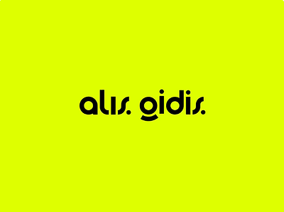 alisgidis Logo Animation animation branding design logo minimal motion ui yellow
