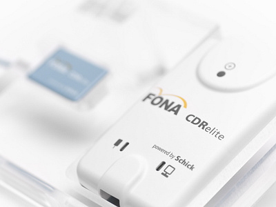 Product photography - Fona medical intraoral X-Ray, Sirona brand sirona company