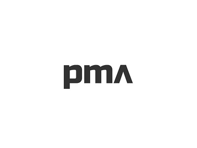 PMA graphic design logo