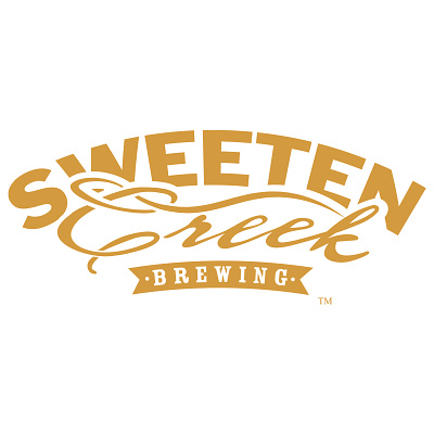 Sweeten Creek Brewing asheville beer branding brewery brewing logo sweeten creek