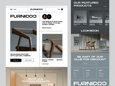 Branding Furnicod Web Design UI Design branding ecommerce web design graphic design logo motion graphics ui ui design web design
