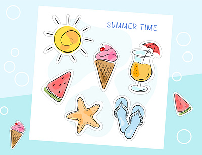 Summer design graphic design illustration vector