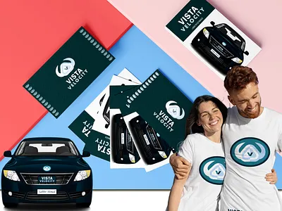 Vista-Electric Car / Logo Exploration, Logo, Brand Identity. animal birds blue car design electrict font graphic design icon logo logo desgn logotype mark rebrand sign symbol unfold vista white wings