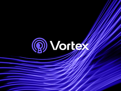 Vortex Logo Design branding case study figma logo design mobile app product design tunnel ui ui design ux ux design vortex vpn website