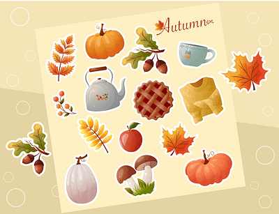Autumn design graphic design illustration vector