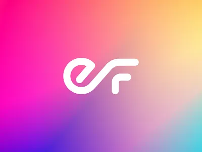 ef logo branding ef ef logo famous fashion icon logo logo mark