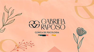 Gabriela Raposo - Clínica de Psicologia branding graphic design logo