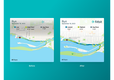 Accessible Fitbit Map a11y fitbit ui
