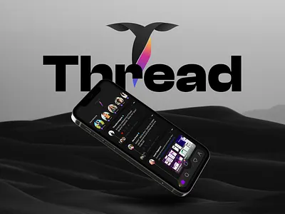 Redesigned Thread / Ui design 3d animation branding graphic design logo motion graphics ui