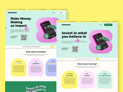 UI and UX audit - Home page (Birdwingo) analysis birdwingo design finance home page investing landing page ui ui audit ux ux audit web design