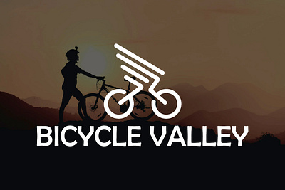 Minimalist Logo Design for Bicycle valley bicycle bicycle logo branding business logo clean corporate design graphic design illustration logo logo design minimal minimalist minimalist logo shuvodesignhub