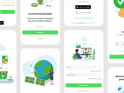 Leafly : Green Social Media conceptiondesiteweb créativité designgraphique designminimaliste designmobile dribbbleshot inspirationdesign maquette uiux webdesign