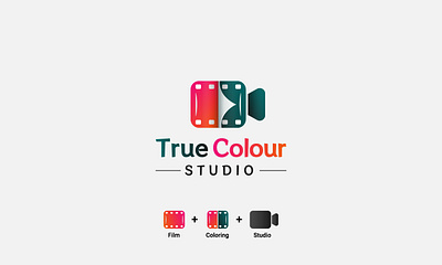True Color Studio logo design logo