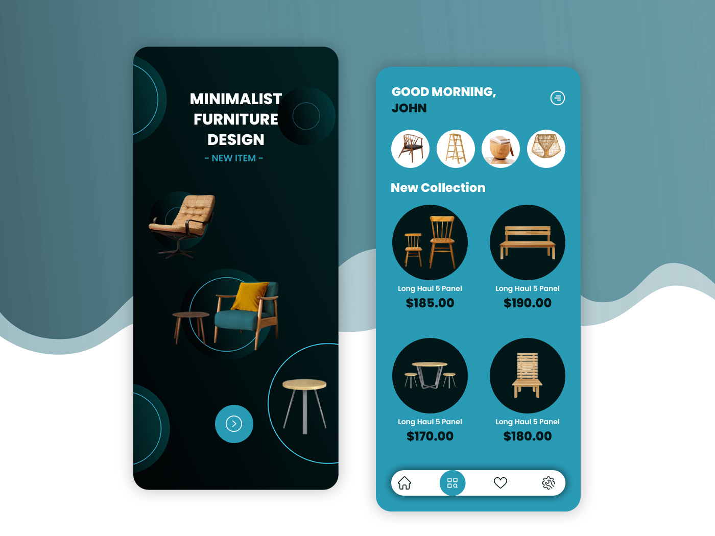 Furniture Store Mobile App UI by Desk Solution on Dribbble