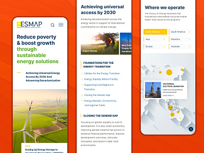 Energy Management Responsive Design design energy design green mobile website responsive ui