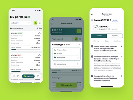 Wallet App 01 by Adarsh Goldar for Fireart Studio on Dribbble