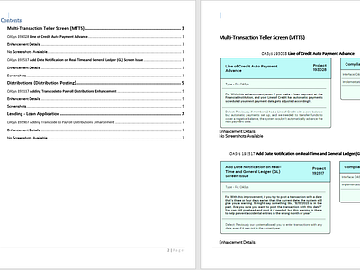 Technical Writing for Software Enhancement Releases graphic design technical writing typography ui ui ux ux