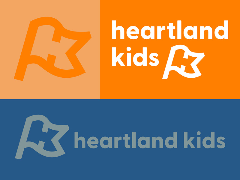 Heartland Kids Brand Identity .02 branding church church branding church logo kids brand kids brand identity kids branding kids church logo kids minisrty kidsmin logo texas church