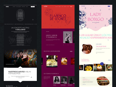 Ramses group websites design food gastro product design responsive restaurant ui ux web