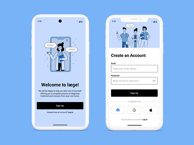 Create an Account - Sign Up app create an account graphic design log in sign up ui ux uxui