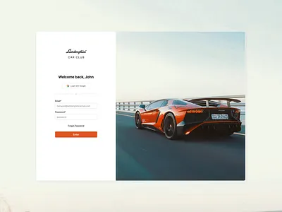 Sign-In Screen: Day 1; Daily UI dailyui signin