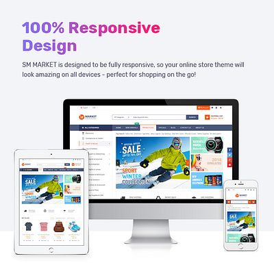 Market - Premium and Optimized Magento Theme (37+ Indexes) website template
