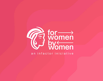 For Women By Women ai branding illustration logo midjourney typography