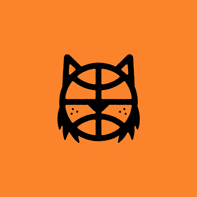Baskatball basketball cat icon