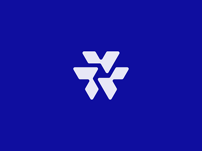 abstract W monogram branding design graphic design logo minimal vector